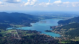 tegernsee,愿景,景觀