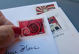 郵票,字母,郵件