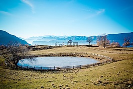 池塘,高山草甸,高原