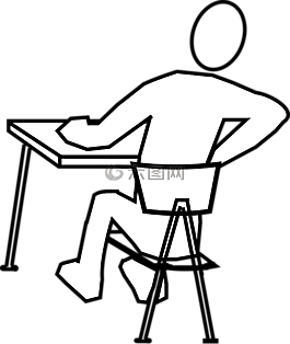 办公桌,椅子,男子