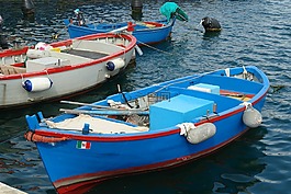 老,釣魚,船