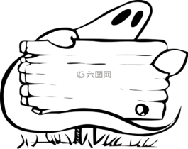 鬼,路標,跡象
