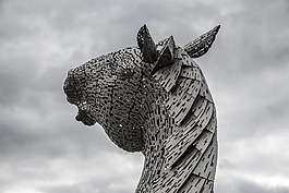 kelpies,苏格兰,马头