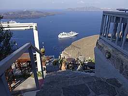 cyclades,圣托里尼島,展望