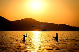 人,孩子們,男孩