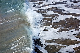 波,海洋,海灘