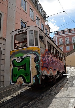 電車,里斯本,葡萄牙
