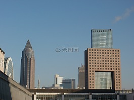 摩天樓,法蘭克福,鉛筆