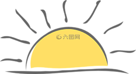 太陽(yáng),上升,海洋