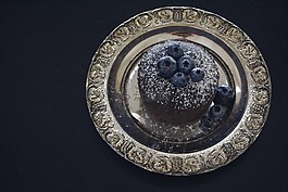 巧克力,souflee,藍(lán)莓