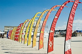 贝尔克,风筝,海滩