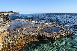 浴缸,自然,海岸