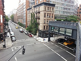 城市,街,紐約