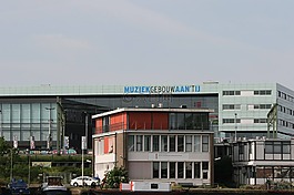 阿姆斯特丹,音乐大厦,muziekgebouw 马兜铃酸肾病不 ij