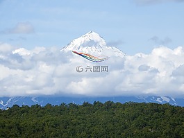天空,云,風(fēng)箏