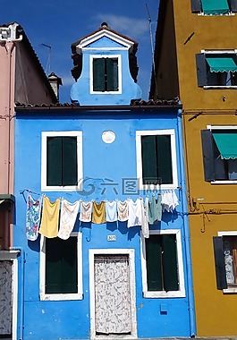 威尼斯,意大利,burano