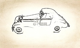 交通,那輛舊車,古董