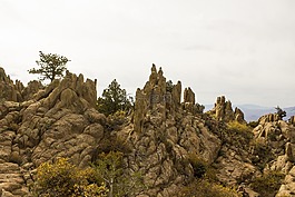 巖,山,徒步旅行