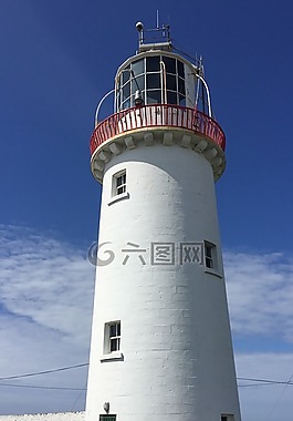 燈塔,海,海洋