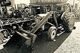 拖拉機(jī),老,使用