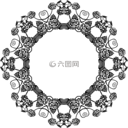 玫瑰,花的,花