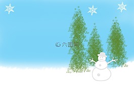 雪人,冬天,寒冬