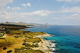 撒丁島,水,海洋