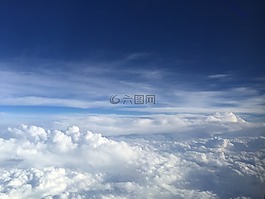 天堂,天空,云