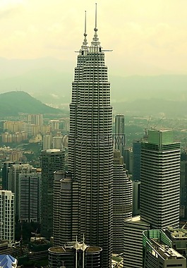 香港吉隆坡,马来西亚,双子塔