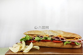 三明治,食品,午餐