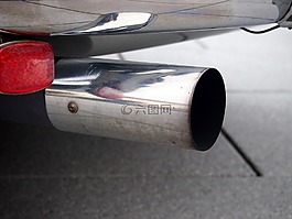 汽車,排氣,老