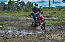 車輪,越野摩托車,趕快