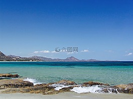 撒丁島,水,海洋