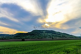 自然,天空,太陽