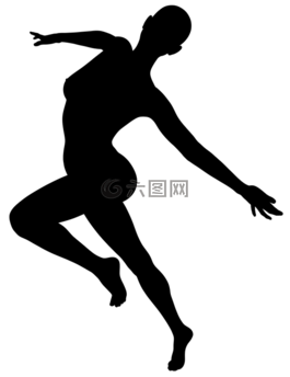 alpha mask,剪影,女子