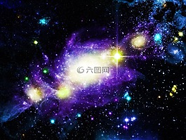 銀河,深空,空間