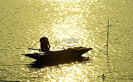 戶外,水,小船