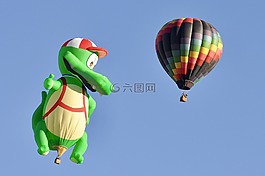 天空,氣球,空氣