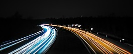 路,夜,燈