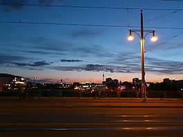 柏林,夜,桥