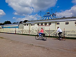 自行車,休閑,馬戲團