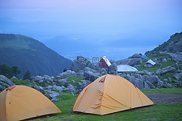 徒步旅行,自然,丘陵