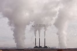污染,工廠,業