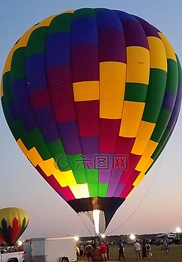 熱空氣,氣球,熱氣球