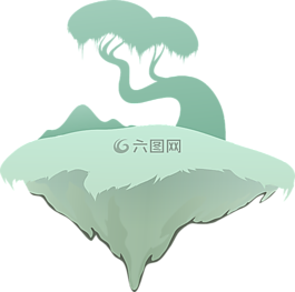 樹,綠色,側(cè)影
