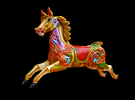旋轉(zhuǎn)木馬,傳送帶,馬
