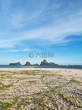 海灘,海,巴蜀府汗