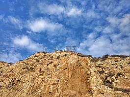 懸崖,天空,主塔