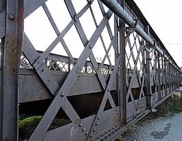 橋,鐵,老