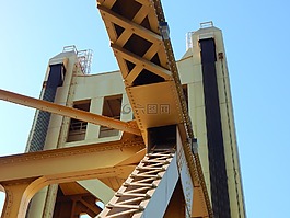 塔橋,橋,桁架